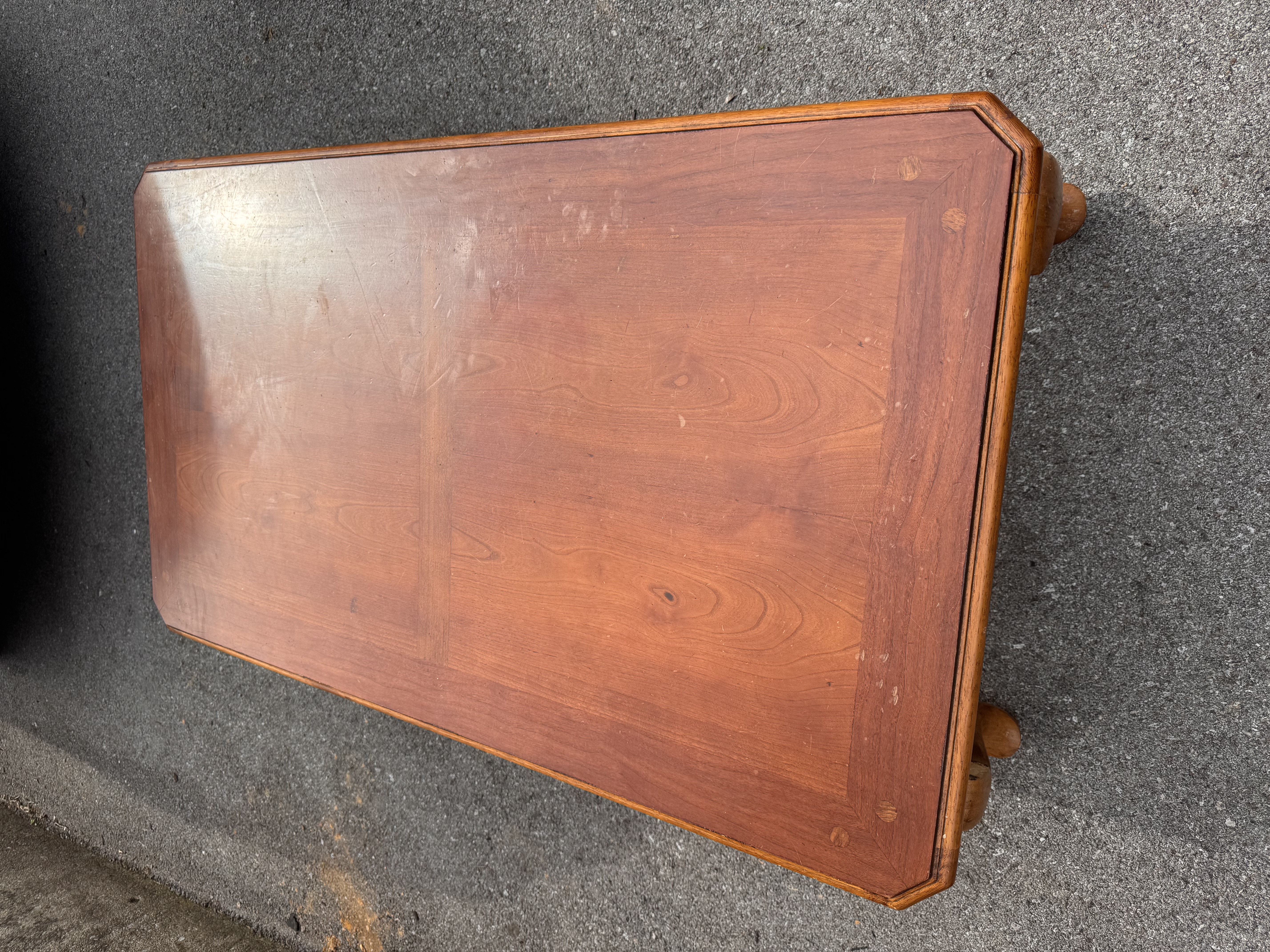 Coffee Table & 2 End Tables — before restoration