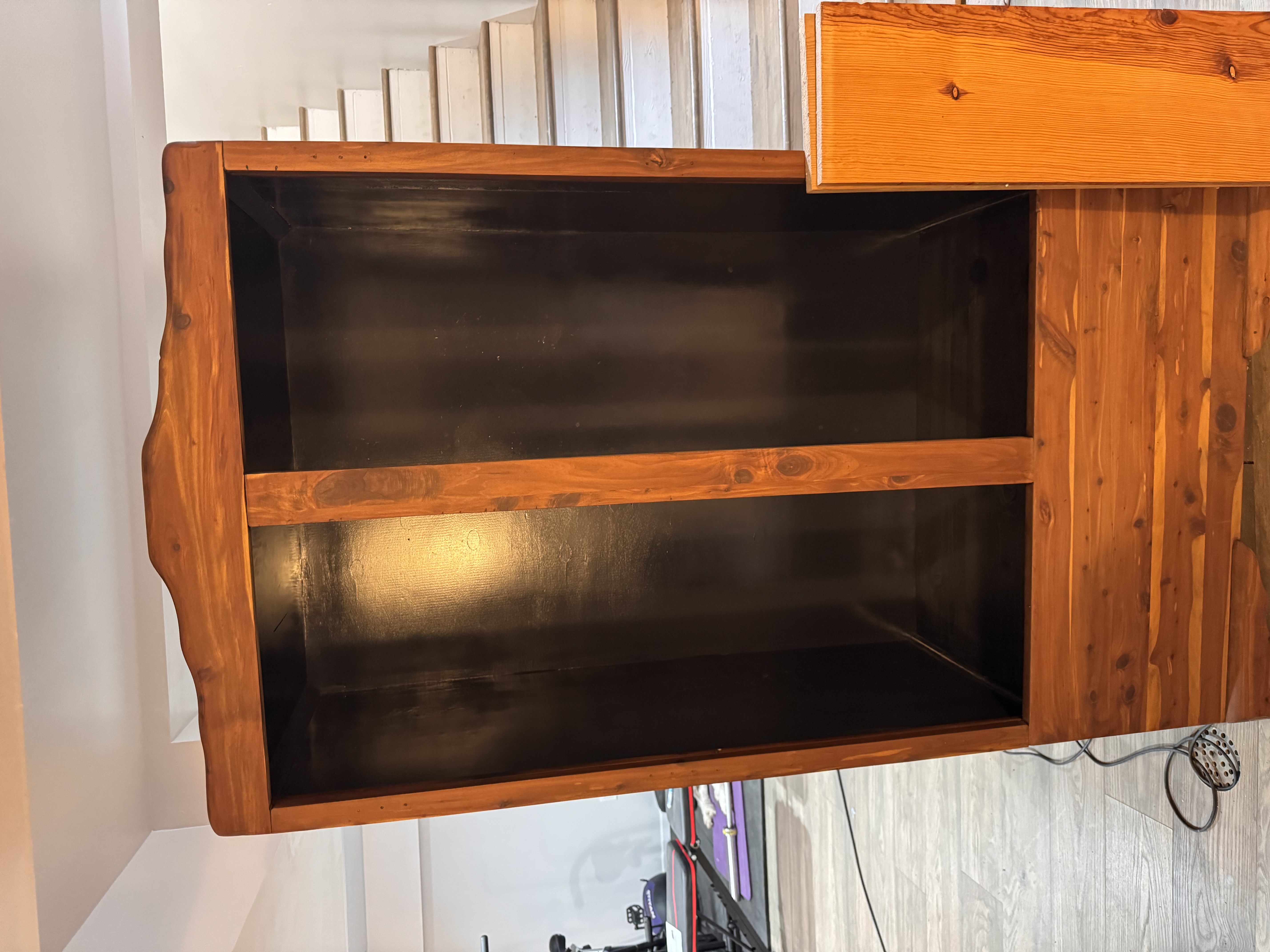 Cedar Wardrobe — before restoration