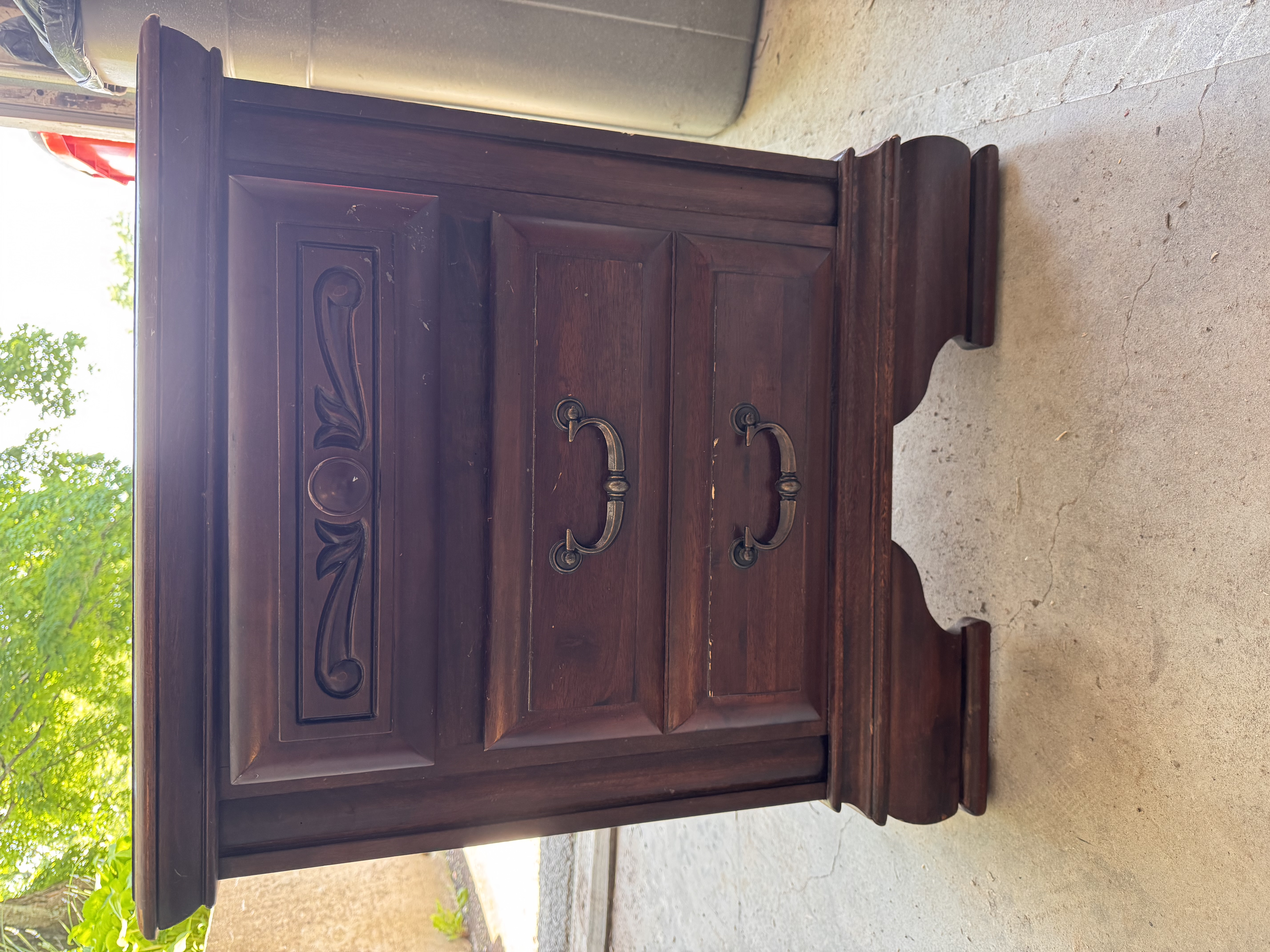 Nightstand — before restoration